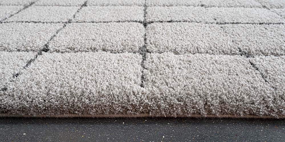 Molle Carre モール カレの03-2181（グレー）質感のアップ画像