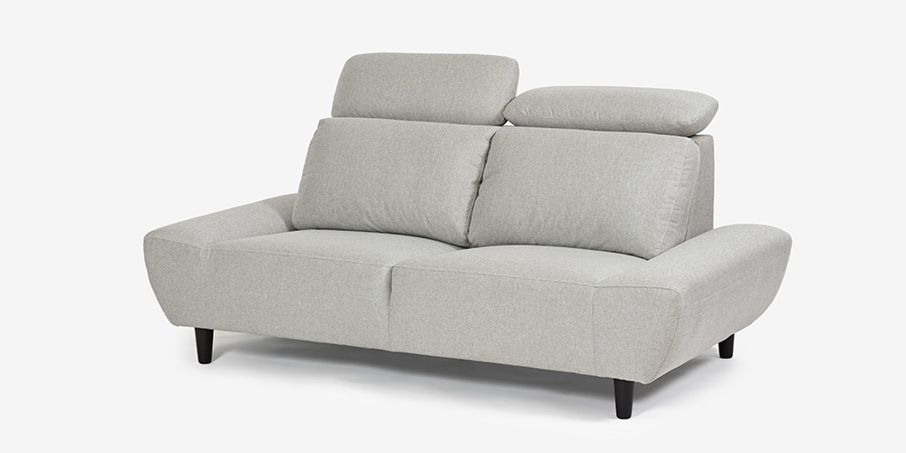 ソファ「ゼルナス」片方のヘッドレストのみハイバックにした状態