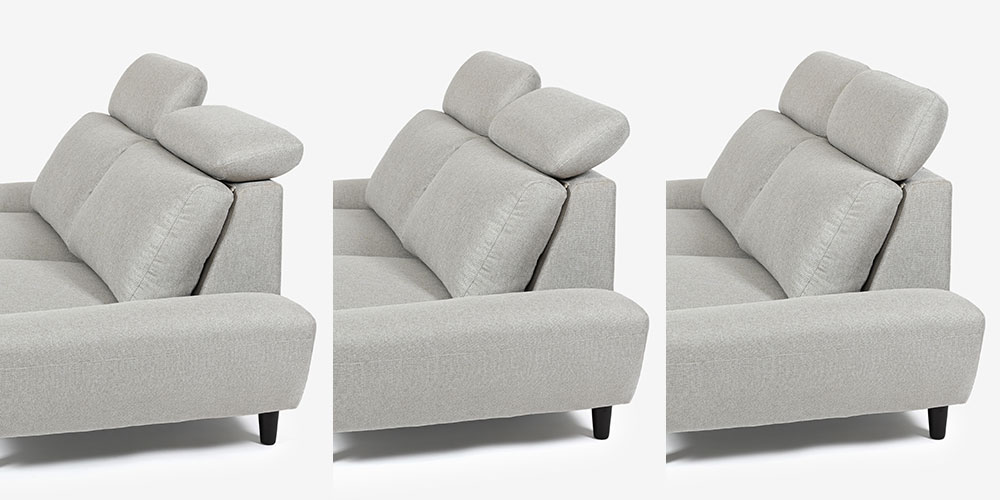 ソファ「ゼルナス」のヘッドレスト角度の抜粋