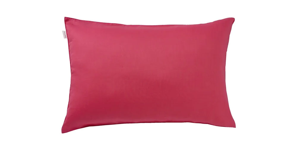 「newmine（ニューミン）クリーンタッチピローケース/スカルプリリース加工」レッド