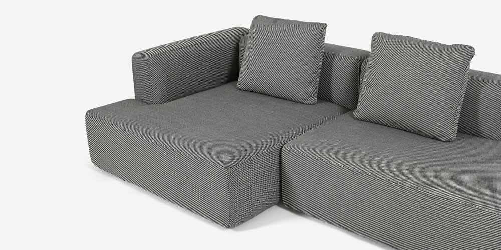 カウチソファ2点セット「SUMOWA（スモワ）」の座面