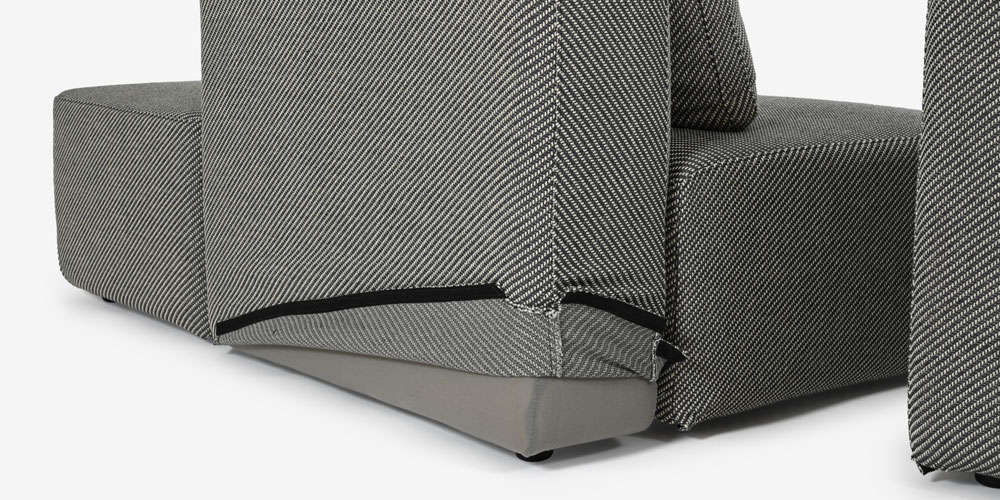 カウチソファ2点セット「SUMOWA（スモワ）」のカバーリングイメージ