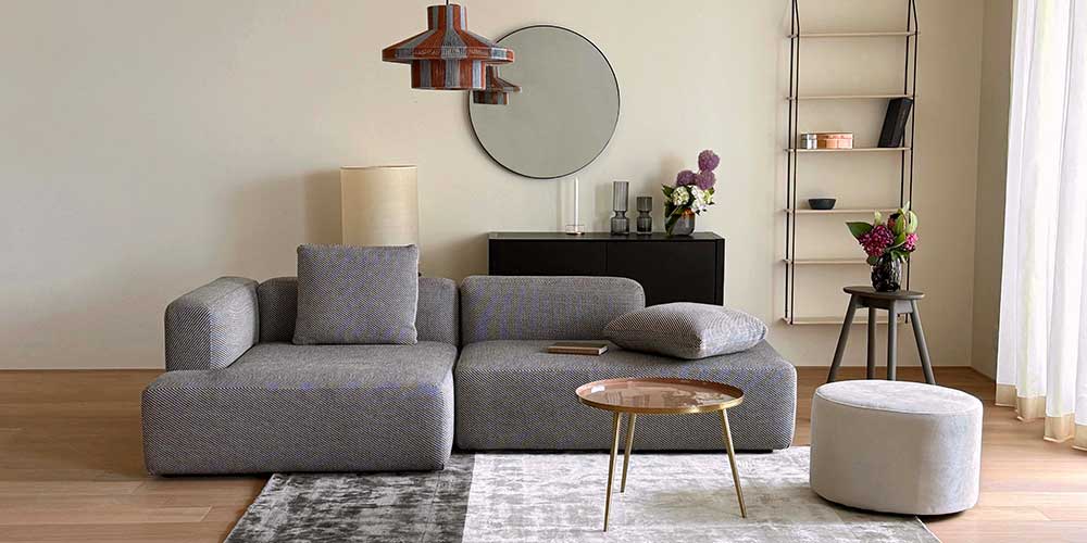 カウチソファ2点セット「SUMOWA（スモワ）」のコーディネート画像