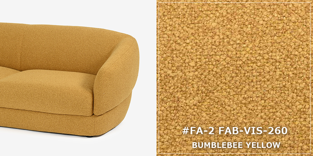 「FA-0695 メンフィス」布イエロー色