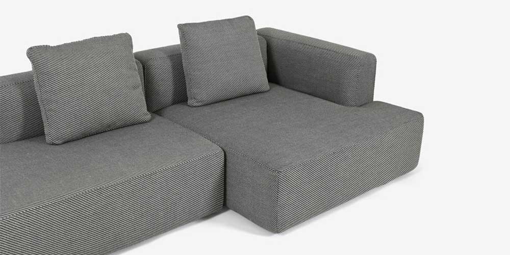 カウチソファ2点セット「SUMOWA（スモワ）」の座面