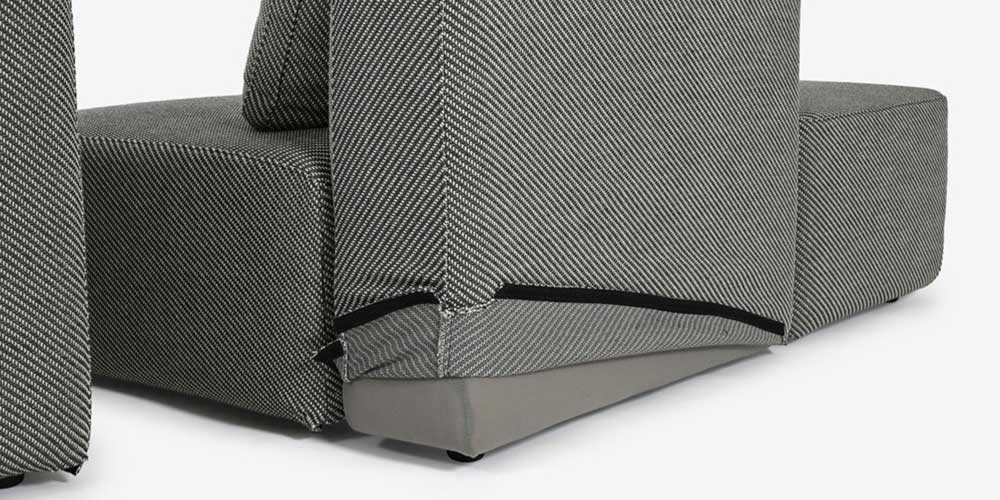 カウチソファ2点セット「SUMOWA（スモワ）」のカバーリングイメージ