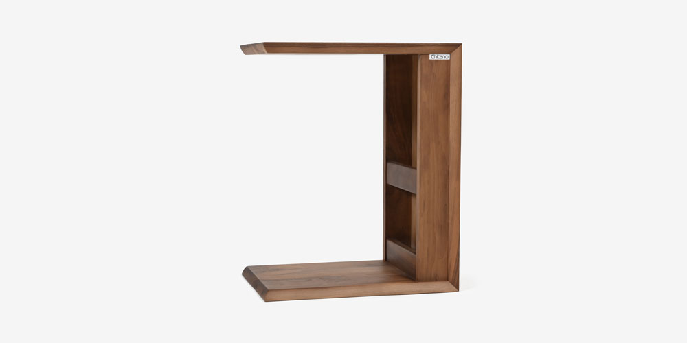 サイドテーブル「T15177XRG」コの字デザイン