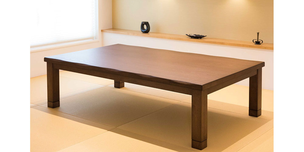 こたつ「カンナ」ブラウン