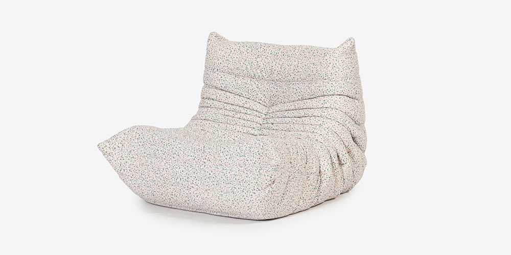 チェア「ロゼトーゴ」 布＃H SHIKI HARU 斜め