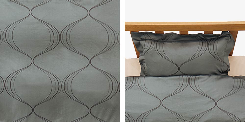 まくらカバー「URBANE CASA エルフ」グレー