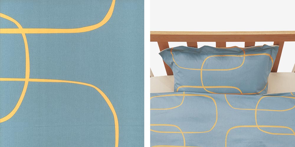 まくらカバー「URBANE CASA キュール」BL色