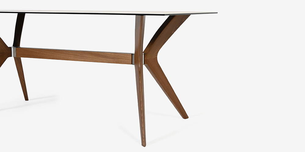 ダイニングテーブル「Tokyo CS18-FR」幅180cmの脚部