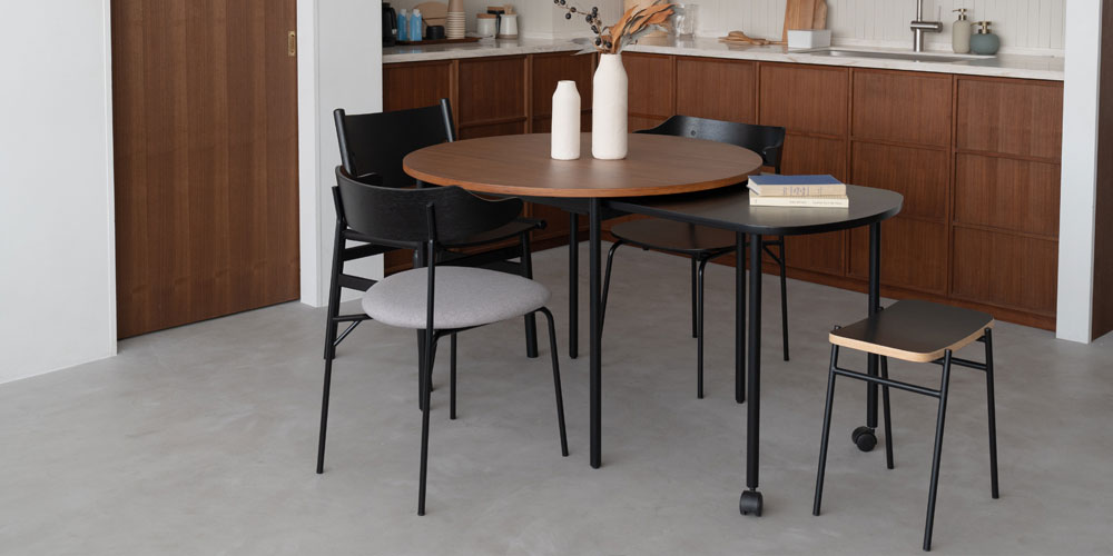 あらゆるシーンで使えます、スツール「カペル」