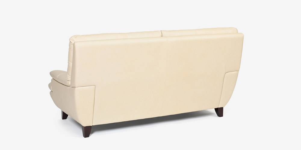 ソファ「ルーニー」布アイボリー色 #KR012　背面