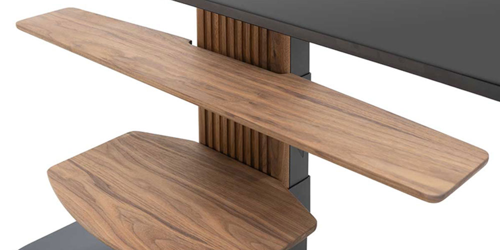 サウンドバー棚板+棚板のアップ