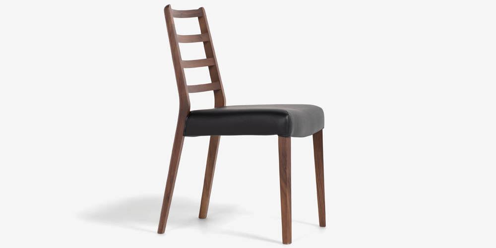 ダイニングチェア「シネマ Aタイプ」ウォールナット材