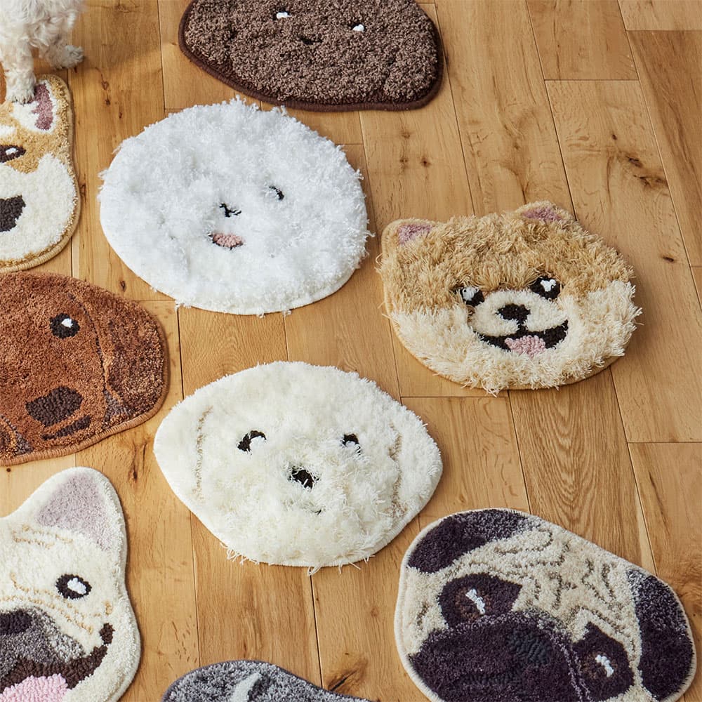 チェアパッド イヌカオ「#53 ポメ」イメージ