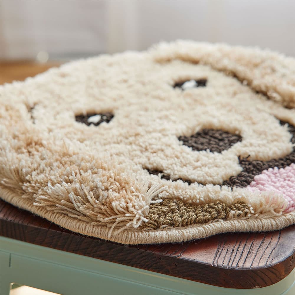 チェアパッド イヌカオ「#58 ゴールデン」イメージ