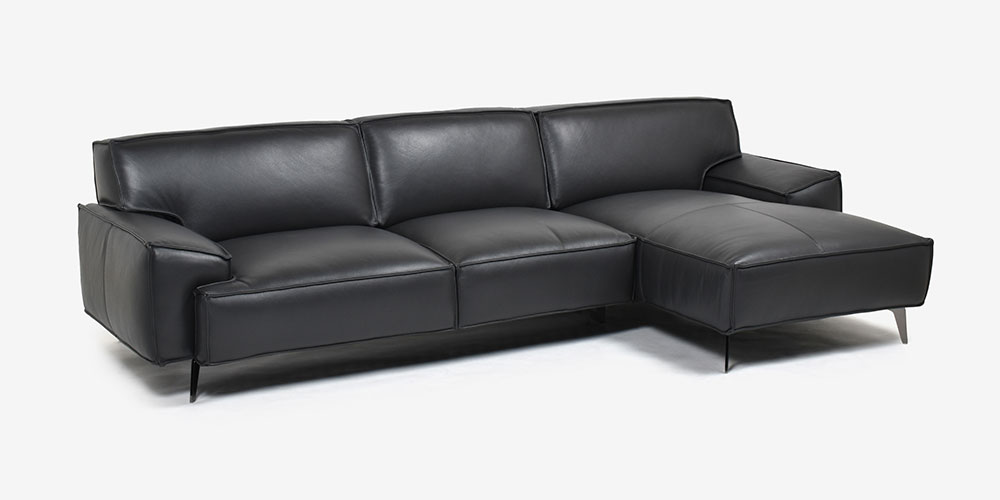 L/S78 カウチソファ（向って右カウチ） スレートグレー色 斜め画像