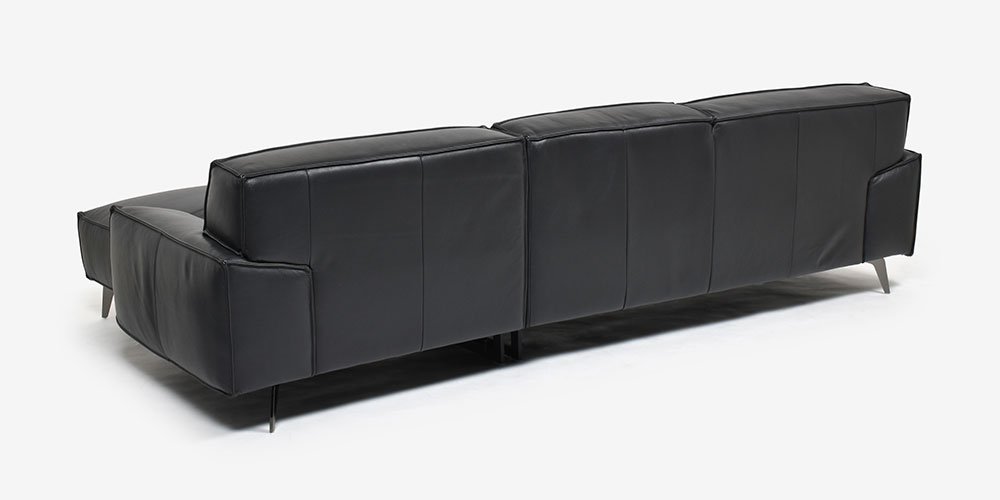 L/S78 カウチソファ（向って右カウチ） スレートグレー色の背面