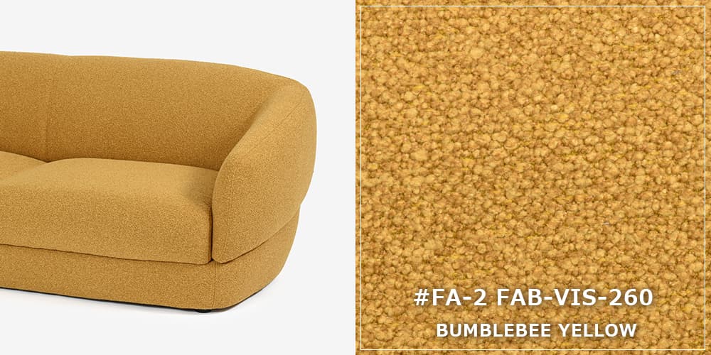 「FA-0695 メンフィス」布イエロー色