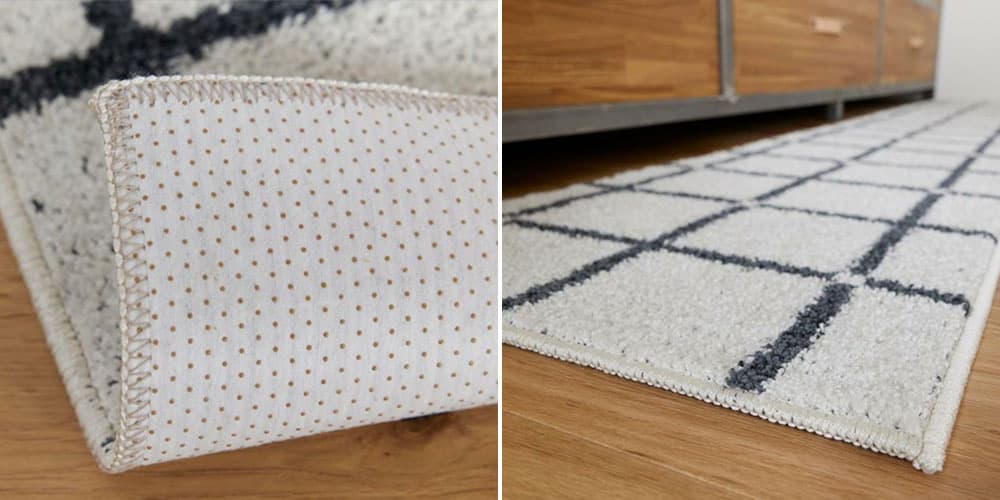 キッチンマット「オセロ」裏面滑り止めイメージ