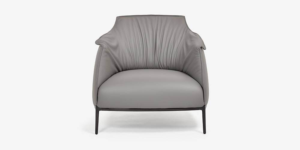 「アーチボルドラージ」革トープ色の正面