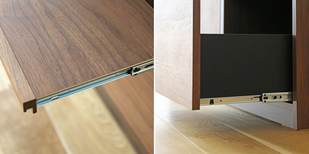 キッチンカウンター「VINE ヴィネ」メラミン天板 全2サイズ 全2色