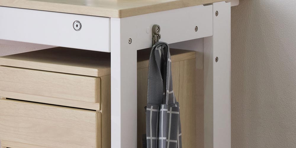 「ザ・デスクCDシリーズ」のカバンフック