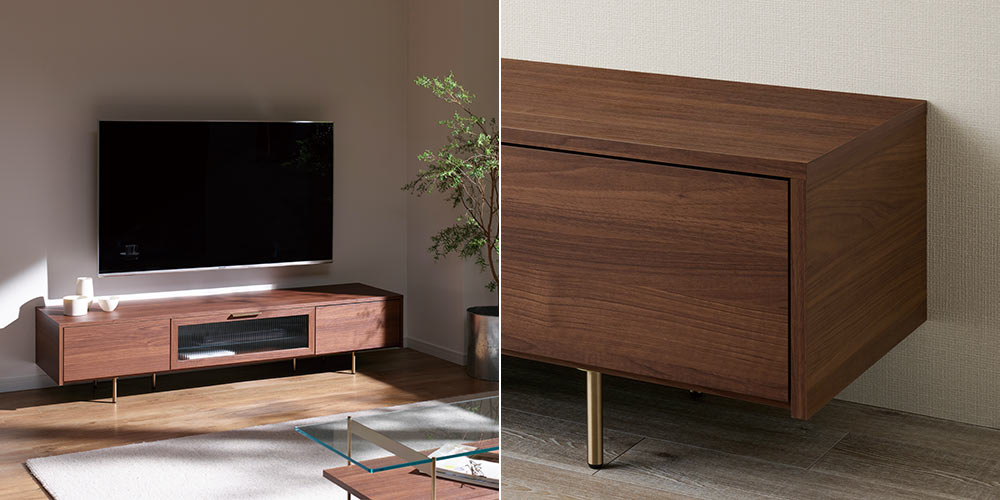 NWシリーズのウォールナット（WN）色