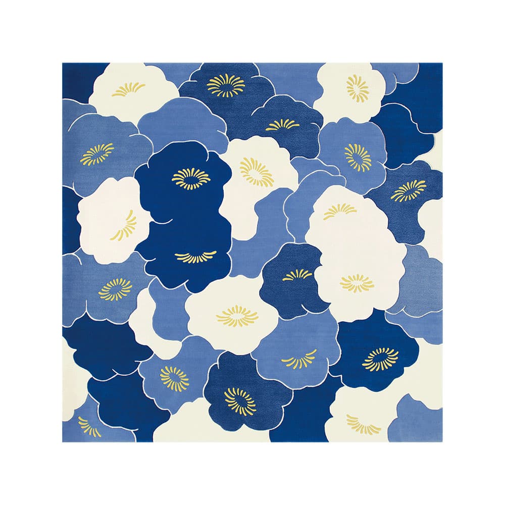 山形緞通 新古典ライン「石楠花」Lサイズ