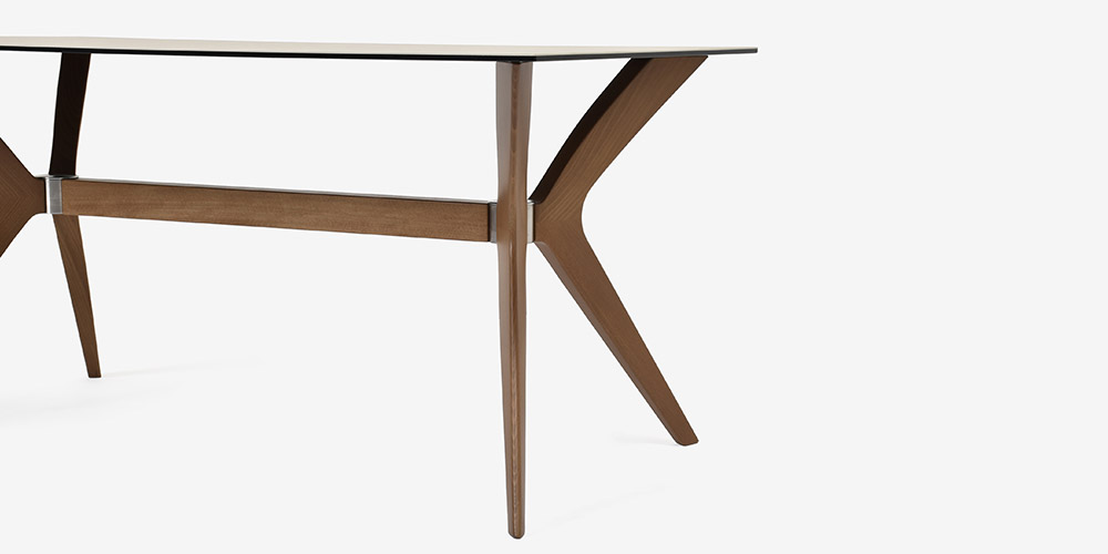 ダイニングテーブル「Tokyo CS18-FR」幅160cmの脚部