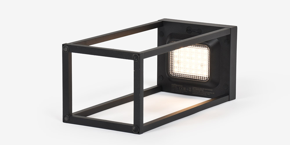 LEDポータブルスタンド「Home Solar」BKの光源パネル