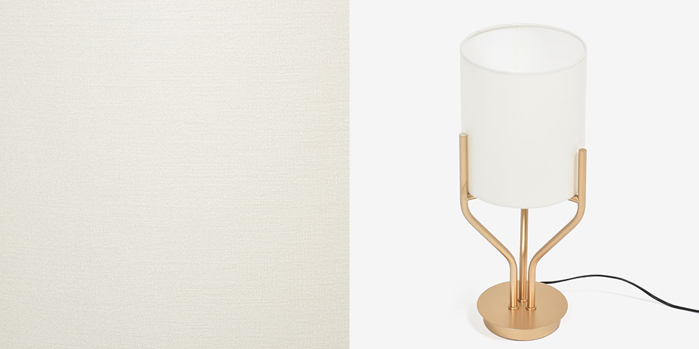 LEDポータブルスタンド「Home Solar」BKトップ部分のソーラーパネルとタッチ式スイッチ