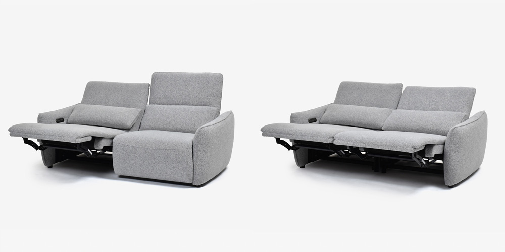 【商品画像】電動リクライニングソファ「ルッカ」リクライニング画像