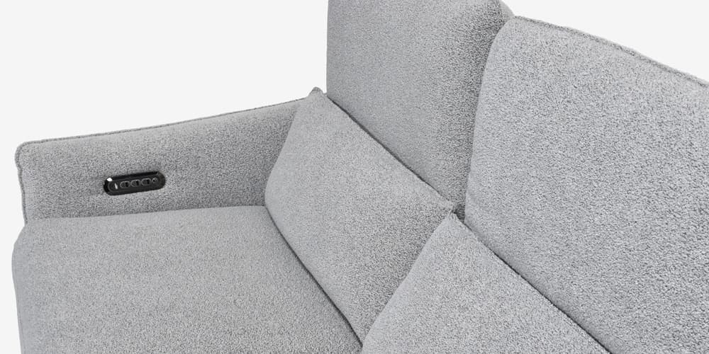 【商品画像】電動リクライニングソファ「ルッカ」座面アップ画像