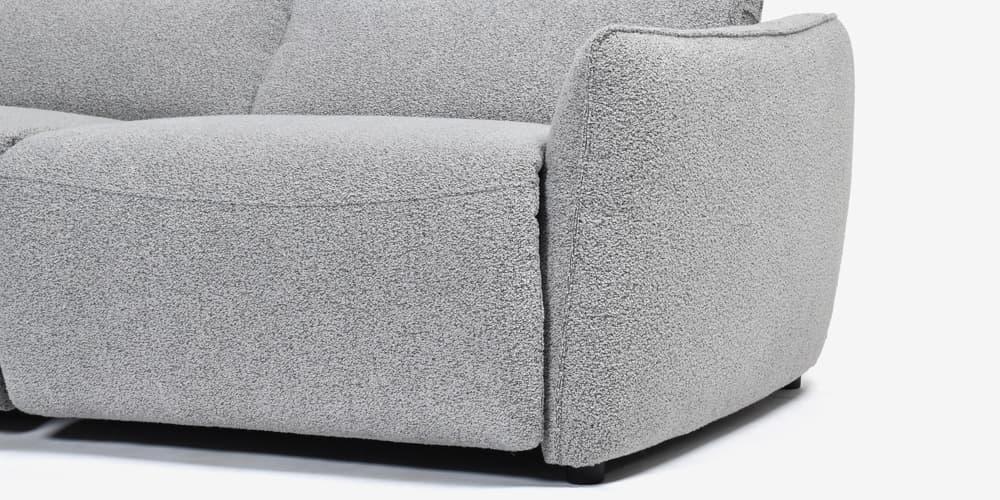 【商品画像】電動リクライニングソファ「ルッカ」アーム部分アップ画像