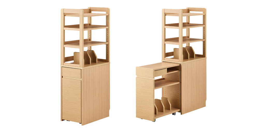 スライドシェルフ「Fit-in DESK」スライドイメージ