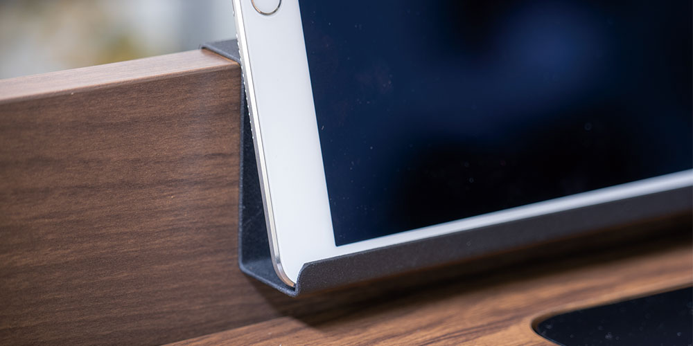 デスク「ヴィンテ3 BP-24CD」タブレットスタンド