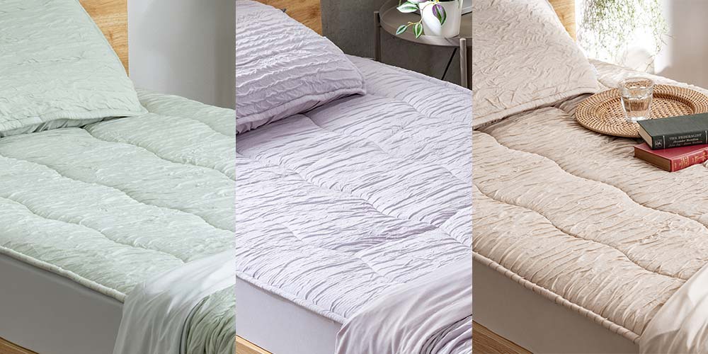 「ふわとろアイスボックスシーツパッド」メインイメージ