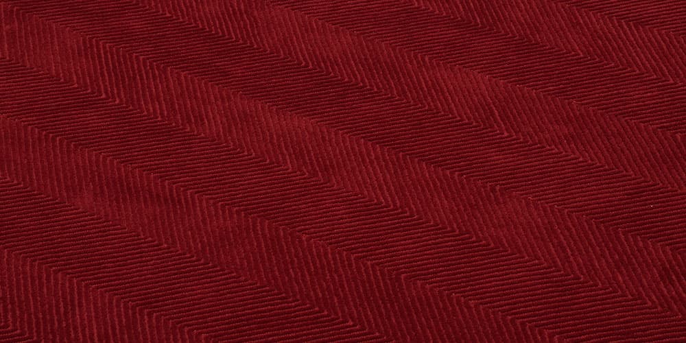 美しいヘリンボーン柄のアップ