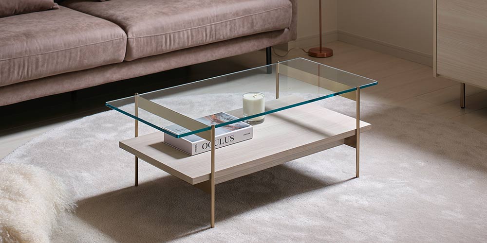 パモウナ　センターテーブル　白　大塚家具 Pamouna（パモウナ）センターテーブル「NW-90T」幅90cm 全4色 | 【公式