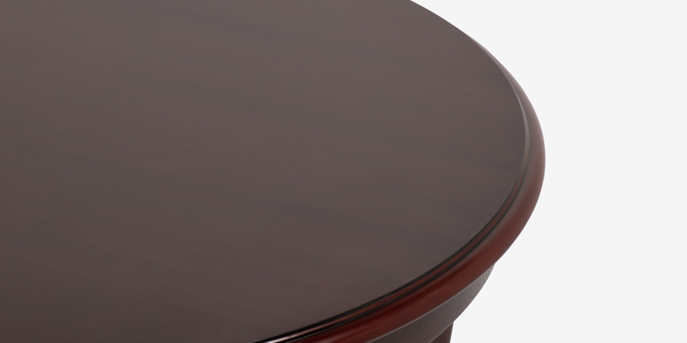 ダイニングテーブル「クイーンアン２」楕円形　幅165cm マホガニー材　天板