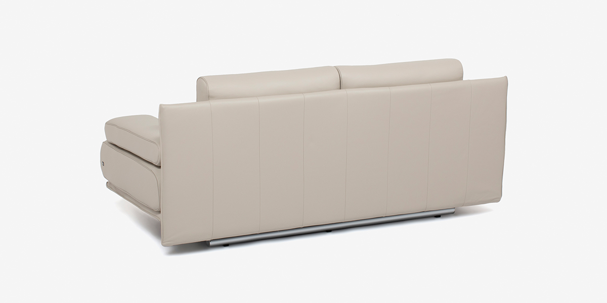 ROLF BENZ（ロルフベンツ）ラブソファ「6500/182」革 アイボリー色