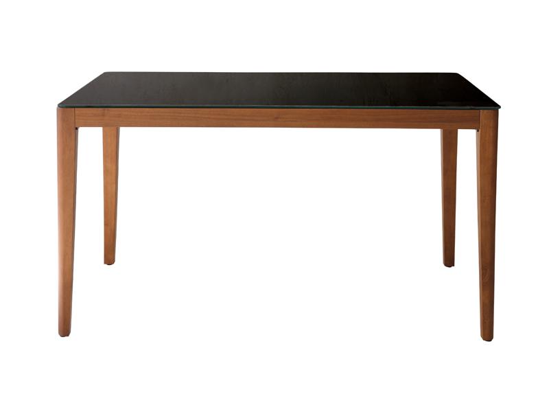 ダイニングテーブル「ウィズ」幅135cmダークブラウン色