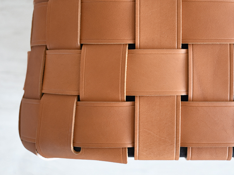 PoltronaFrau（ポルトローナ・フラウ）ベンチ「ブレラ」革キャメル色