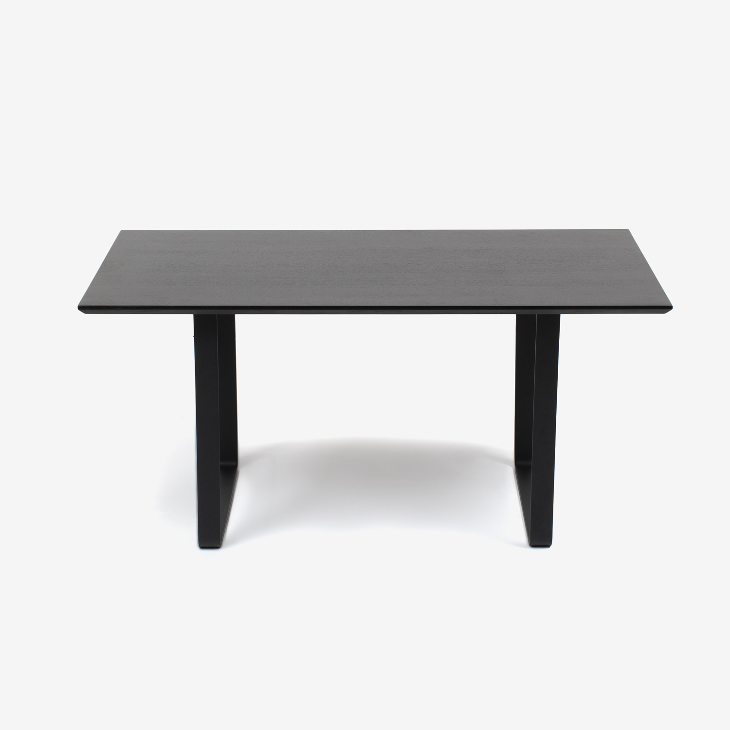 ダイニングテーブル「フィル3」天板角型 金属脚シルバー色  