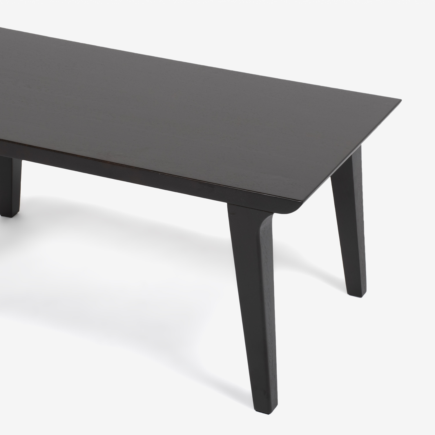 センターテーブル「ハイヒール」オーク材 ダークブラウン色　全2サイズ【決算セールのため40%OFF】