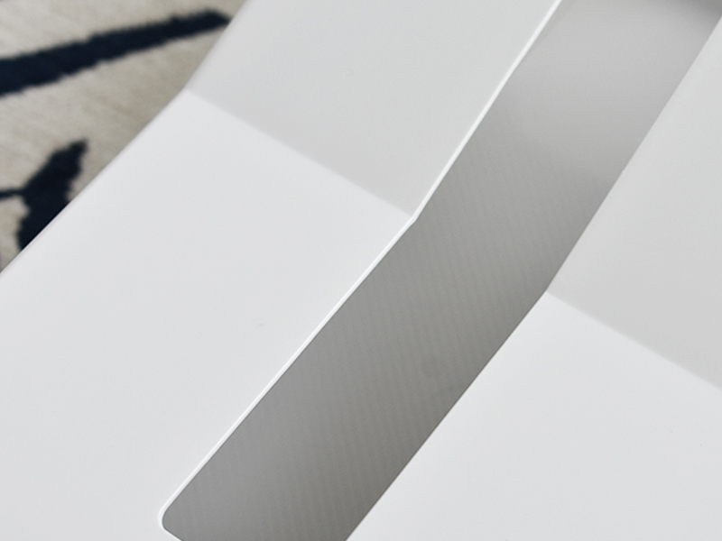 ティッシュボックス「デュエンデ」スタンド ABS樹脂 ホワイト色