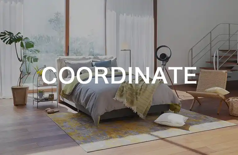 ベッドルームのコーディネート実例